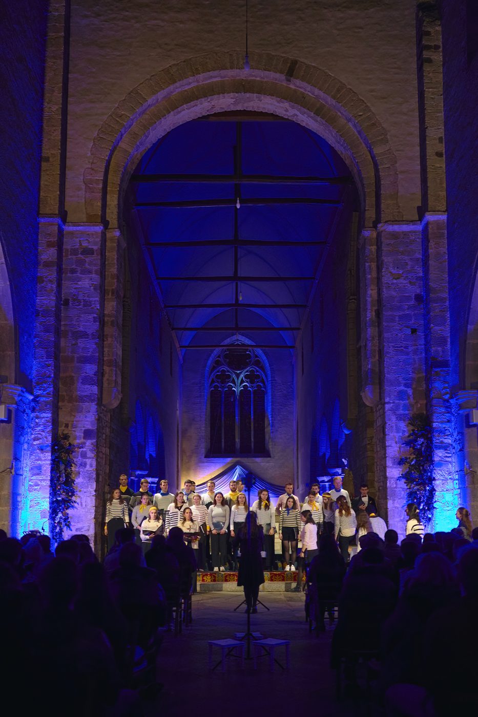 Concert d'hiver 2025 d'Exultemus, vue d'ensemble