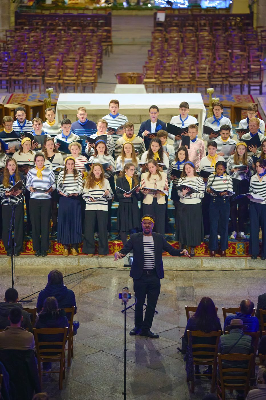 Concert d'hiver 2025 d'Exultemus, vue d'ensemble