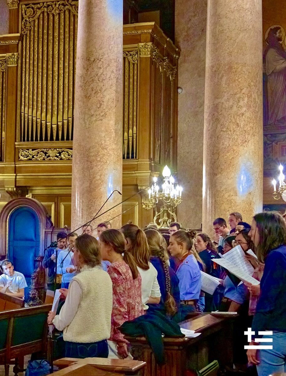 La Chorale Exultemus anime une messe